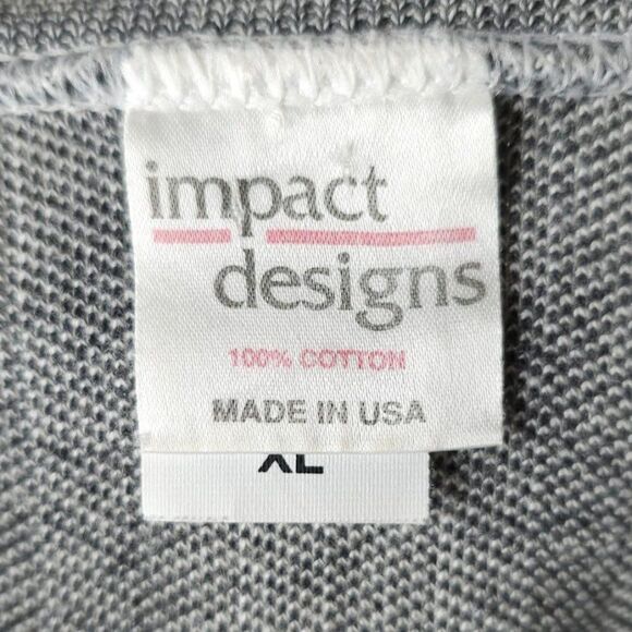 Vintage Pittsburgh T Shirt Mens Size XL 90s Pennsylvania Herringbone Made In USA - Picture 5 of 6